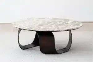 Tendencias en mesas de diseño 2026 - Mesa de centro Siena